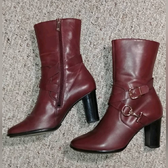 Hogl brown leather boots - Picture 8 of 10